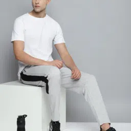 ALCIS Grey Regular Fit Trackpants image 5