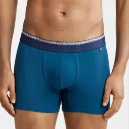 Jockey US60 Teal Super Combed Cotton Trunks with Ultrasoft Waistband-picture-22