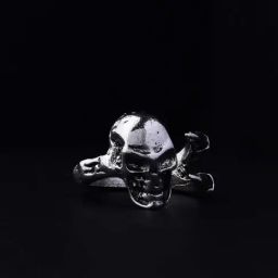 Bold By Priyaasi The Enigmatic Men with Skull Face Ring-17