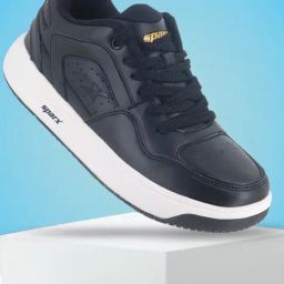 Sparx Men Black Sneaker-image-38