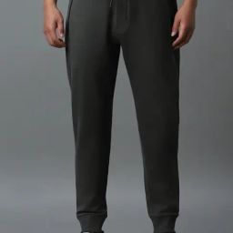 Bewakoof Grey Regular Fit Joggers-picture-37
