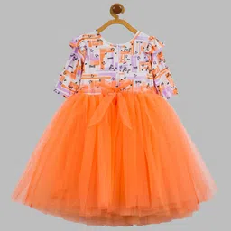 Toy Balloon kids Girls Printed Fit & Flare Dress-image-94