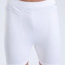 Flx by Decathlon White Skinny Fit Sports Shorts-image-48