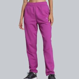 Puma Pink Cotton Sports Track Pants-picture-19