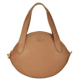 Carlton London CLLP-804 Tan Solid Medium Handbag-25