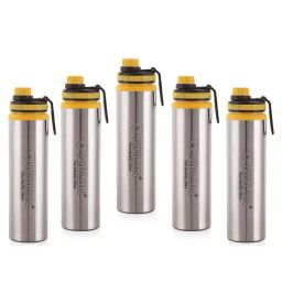 Nirlon Silver Stainless Steel Others FB_Eco Star Yellow 5pcs-image-25