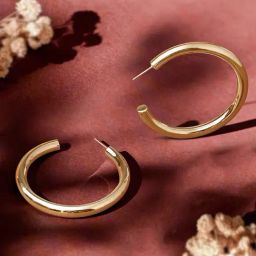Accessorize London Silver-Plated Hoop Earrings-2