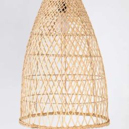 Freedom Tree Beehive Wicker Pendant Lamp-37