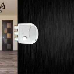 Atom Stainless Steel Silver Glossy Finish Deadbolt Lock, ML003-SS-OSK image 4
