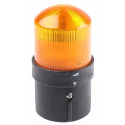 Schneider Electric Harmony XVB Base Mount 48-230 V AC Amber Flashing Beacon, XVBL4M5-46