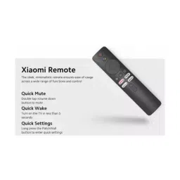 CRYSTONICS Remote Control Without Voice Function for MI TV 5A Redmi Smart TV X43 L65M6-RA image 4