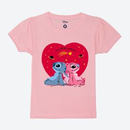 YK Disney Print Puff Sleeve Cotton Top-35