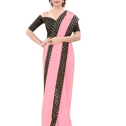 limtd Zari Pure Georgette Saree-picture-10