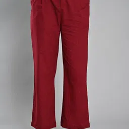 IZEL Women Regular Fit Mid-Rise Cotton Trouser-image-49