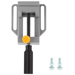 TileMaster Quick Release Mini Vice Drill Clamp with 2 Nut Bolt Aluminum Alloy Silver 82x90 cm, TM-55-image-87