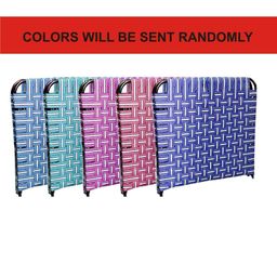 ps parvesh smart Portable Iron Folding Guest Bed and Camping Bed, Extra Space Saving Design for Home Single Size 30 x 72 image 5