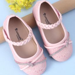 Cute Walk by Babyhug Bellies with Velcro Closure and Applique - Pink-image-74