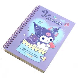 Rushabh Novelty Notebook KT81483 Kuromi Characters 80-Pages Ruled-picture-0
