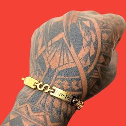 Dynamic Retail Global Men Wraparound Stainless Steel Bracelet-image-69