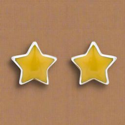 Nipura Star Shaped Studs Earrings-55