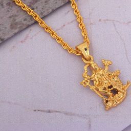 Missmister Men Gold Pendant-20