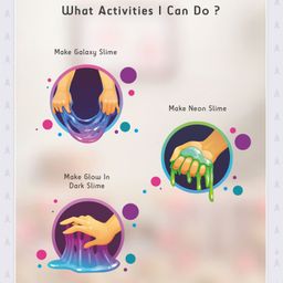 Pine Kids 3-in-1 DIY Slime Making Kit - Multicolor image 4