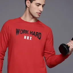 HRX by Hrithik Roshan Typography Raglan Sleeve Sweatshirt-picture-39
