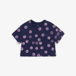 Mothercare Kids Navy Cotton Printed Top-image-68