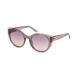 Guess GUS79095359ZSG Purple UV Protected Cat Eye Sunglasses for Women-image-42