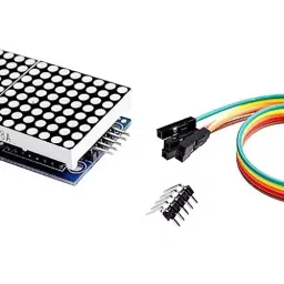 TECHDELIVERS MAX7219 4 in1 Display with 5 Pin Line Dot Matrix Module image 2
