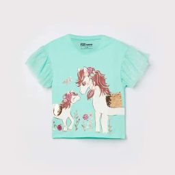 Fame Forever by Lifestyle Mint Printed Regular Fit T-Shirt-image-32