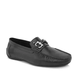 Pelle Albero Men's Navy Casual Loafers image 3