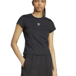 Adidas Originals Black Slim Fit Sports T-Shirt-picture-46