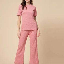 SELVIA Peach Maxi Co-Ord Set-picture-13