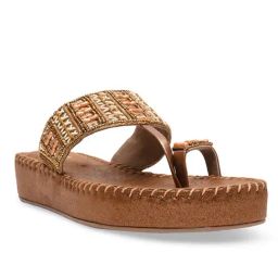 Rocia Women Wedding Antique Gold Sandal-image-70