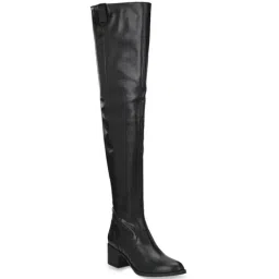 Delize Women's Black Casual Booties-image-81