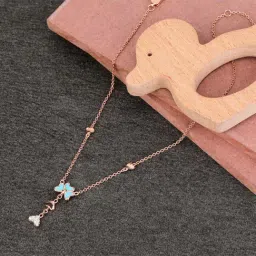 Praavy 92.5 Sterling Silver The Flower Necklace for Kids-28