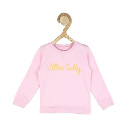 Allen Solly Kids Pink Printed Full Sleeves Sweatshirt-image-33