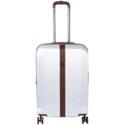 Delsey Silver 4 Wheel Medium Hard Cabin Trolley - 46.5 cm-picture-26