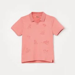 Fame Forever by Lifestyle Boys Coral Polo T-Shirt-image-61