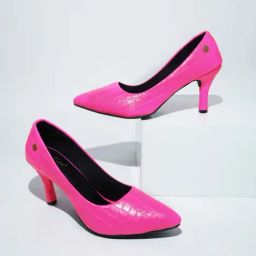 The White Pole Women's Pink Stiletto Pumps-image-40