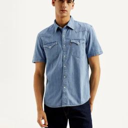Levi's Men's Solid Slim Fit Shirt-picture-38
