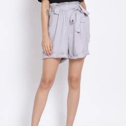 Oxolloxo Grey Regular Fit Shorts-picture-13