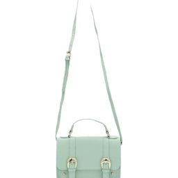 Globus Women Mint Solid Vegan Leather Sling Bag-image-73