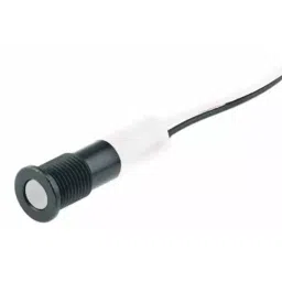 RS PRO White Panel Mount Indicator 2V DC, Mounting Hole Size 8 mm, Termination Type Lead Wires, IP Rating IP67, Model No 7001978-30