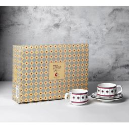 india circus by krsnaa mehta India Circus By Krshna Mehta Multi Bone China Printed Cup and Saucer image 3