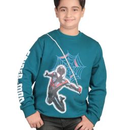 Bodycare Kids Blue Printed Full Sleeves Sweatshirt-image-46