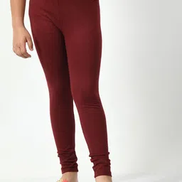 BAESD Girls Mid-Rise Ankle-Length Leggings-image-60