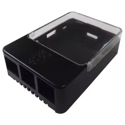 MULTICOMP PRO Raspberry Pi Enclosures & Cases RASPBERRY PI HAT ENCLOSURE, CBPIHAT-BLK-16