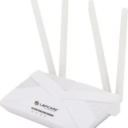 LAPCARE 4G SIM 4 Antena Wi-fi 6 Router (W666) 4G Router 2.4 GHz 300 Mbps Wifi Speed Single Band External Antenna MiFi (Sim Based)-10